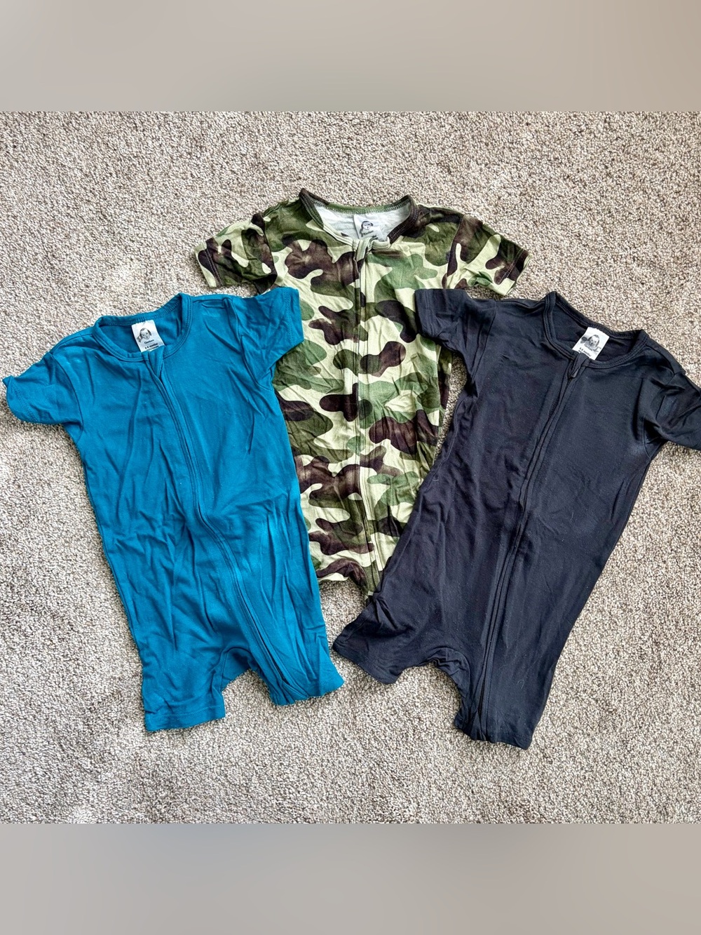 Gerber Short-Sleeve Romper Set